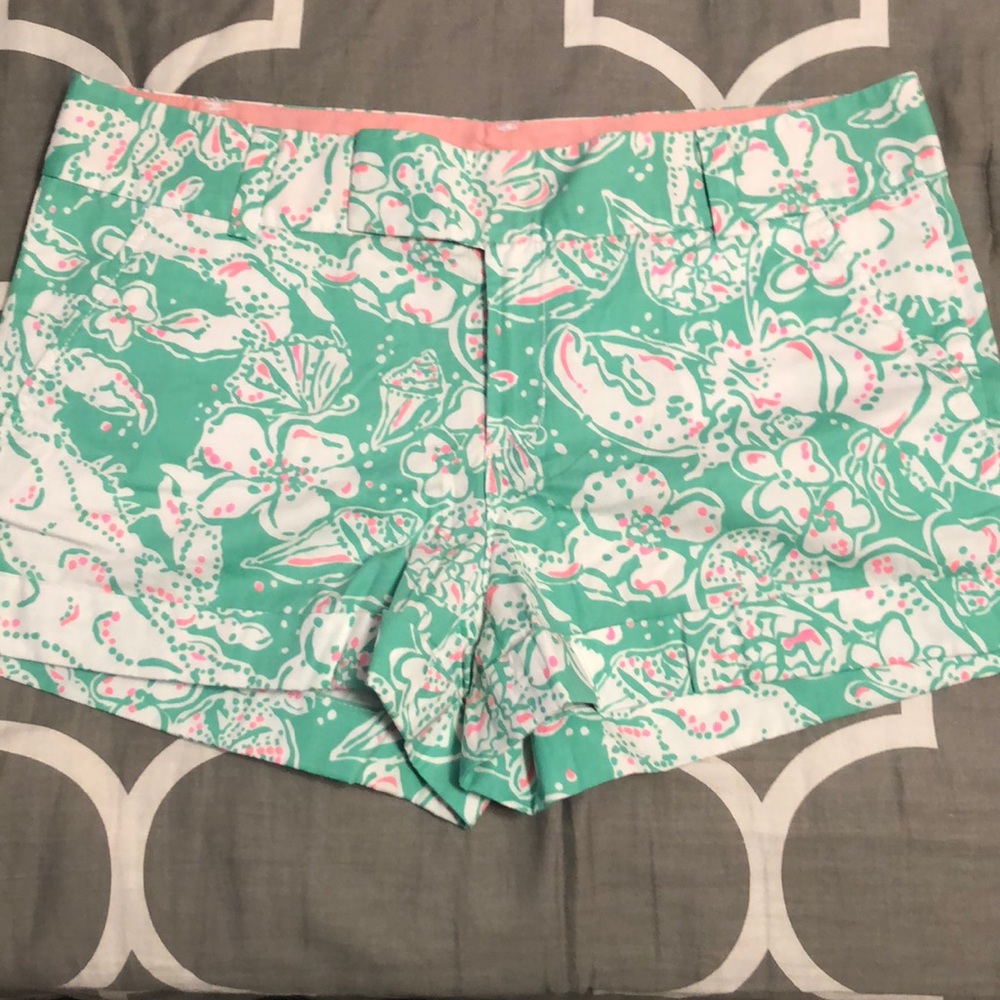 NWOT Lily Pulitzer Barclay Shorts Size 10